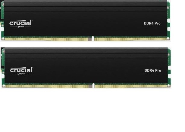 Crucial Pro DDR4-3200 Kit  64GB 2x32GB UDIMM CL22 (16Gbit)