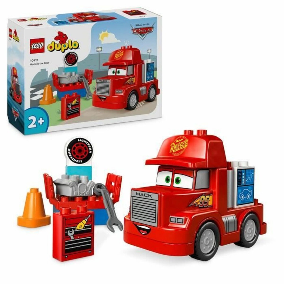 Lego klotsid konstruktor DUPLO 10417 Disney and Pixar Disney Cars Mack Race Mitmevärviline