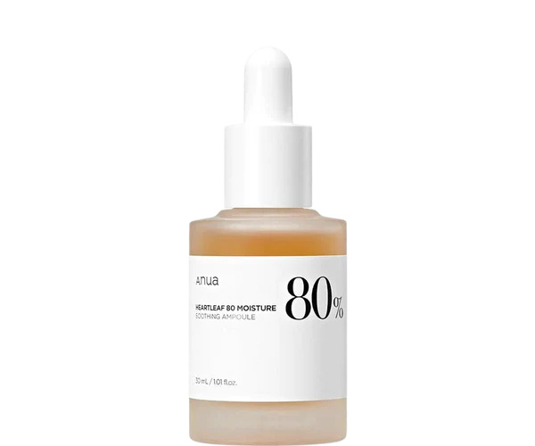 Anua näoseerum Heartleaf Soothing Ampoule 30ml, unisex