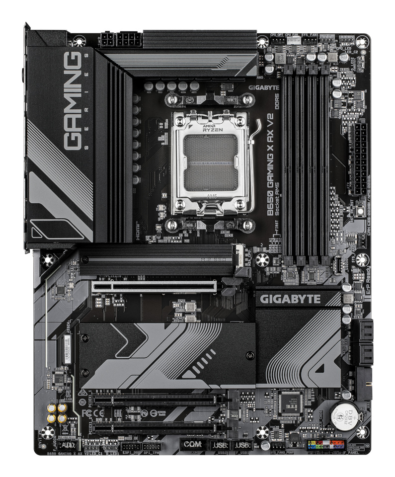 Gigabyte emaplaat AMD B650 socket Am5 ATX ram Ddr5-sdram 4xslots wi-fi Yes bluetooth Yes 3xpci Express X16 Slots 3xnumber Of M.2 (m) Slots b650gamingxaxv21.3