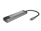 Natec adapter Natec Multi-Port Fowler Go 0.15 m, 	Slate, USB Type-C