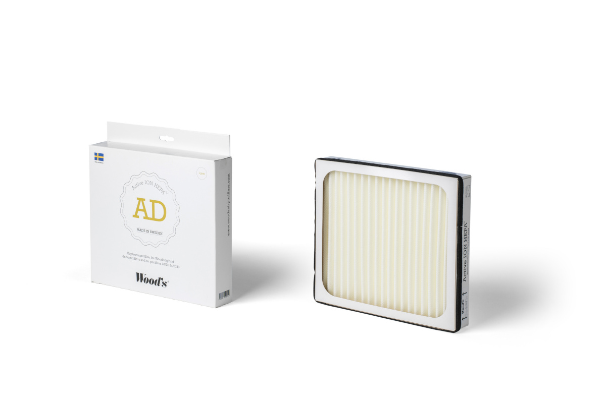 Woods filter konditsioneerile Wood's Active Ion Hepa AD-sarjale, 1tk