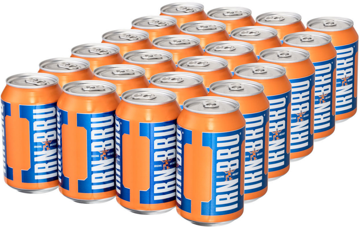 Irn Bru karastusjook, 330ml, 24-pakk