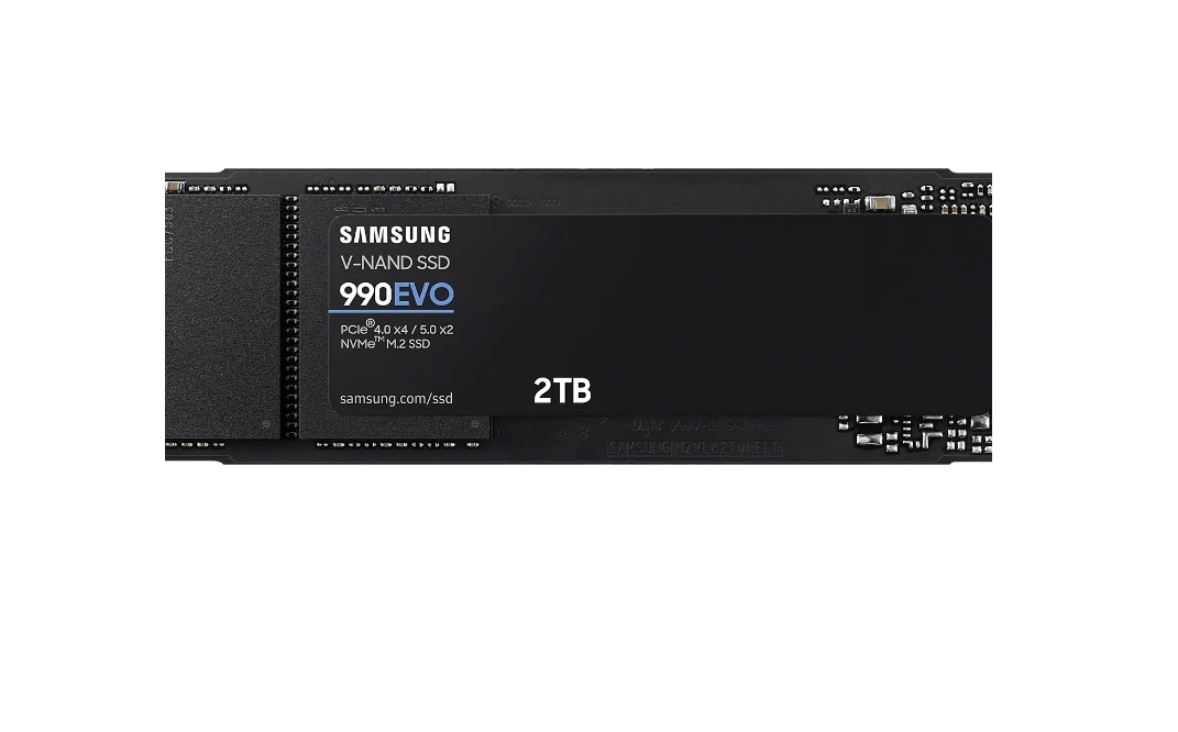 Samsung kõvaketas 990 EVO 2000 GB SSD form factor M.2 2280 SSD interface NVMe Write speed 4200 MB/s Read speed 5000 MB/s
