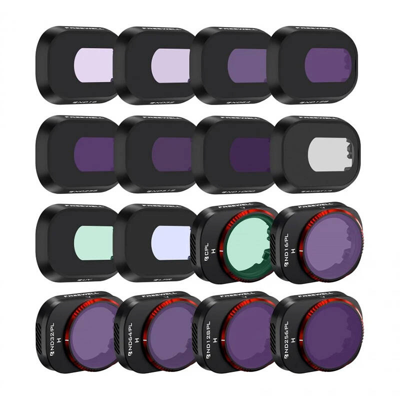Freewell filtrite komplekt Set of 16 filters for DJI Mini 4 Pro drone