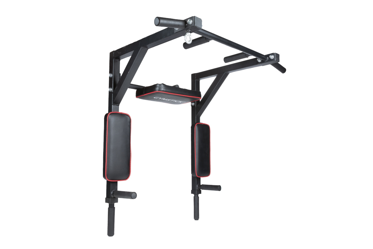 Gymstick 2-ühes lõuatõmbe- ja kastmisstatiiv seinale kinnitamiseks