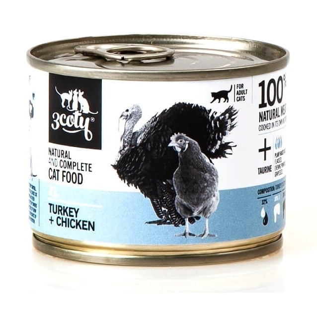 3coty kassitoit 21. Turkey and Chicken, 180g