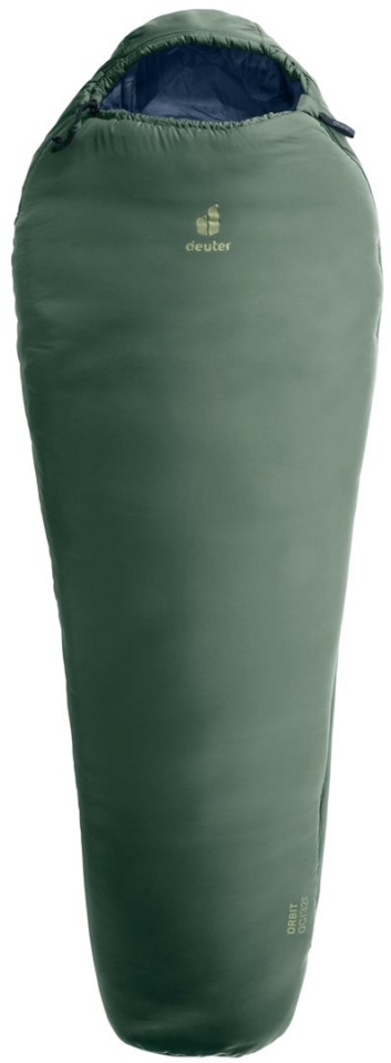 Deuter magamiskott Orbit 0C/32F - 185 cm synthetic sleeping bag (Ivy/Ink)