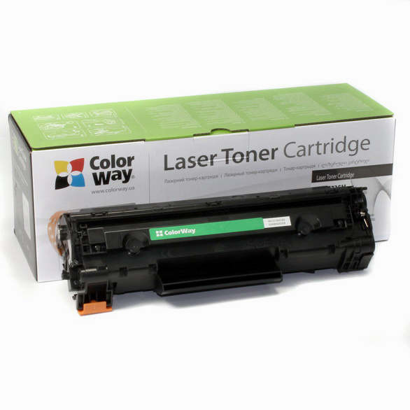 ColorWay Econom, toonerkassett Toner cartridge, must