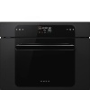SMEG kompakt mikro-kombiahi SO4202M1B Musa, aurupuhastus, 40L, must