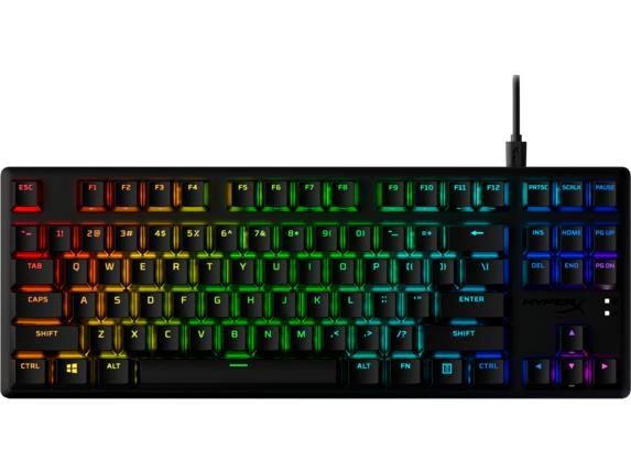 Hyperx klaviatuur Alloy Origins Pbt Hx Blue, RGB, must