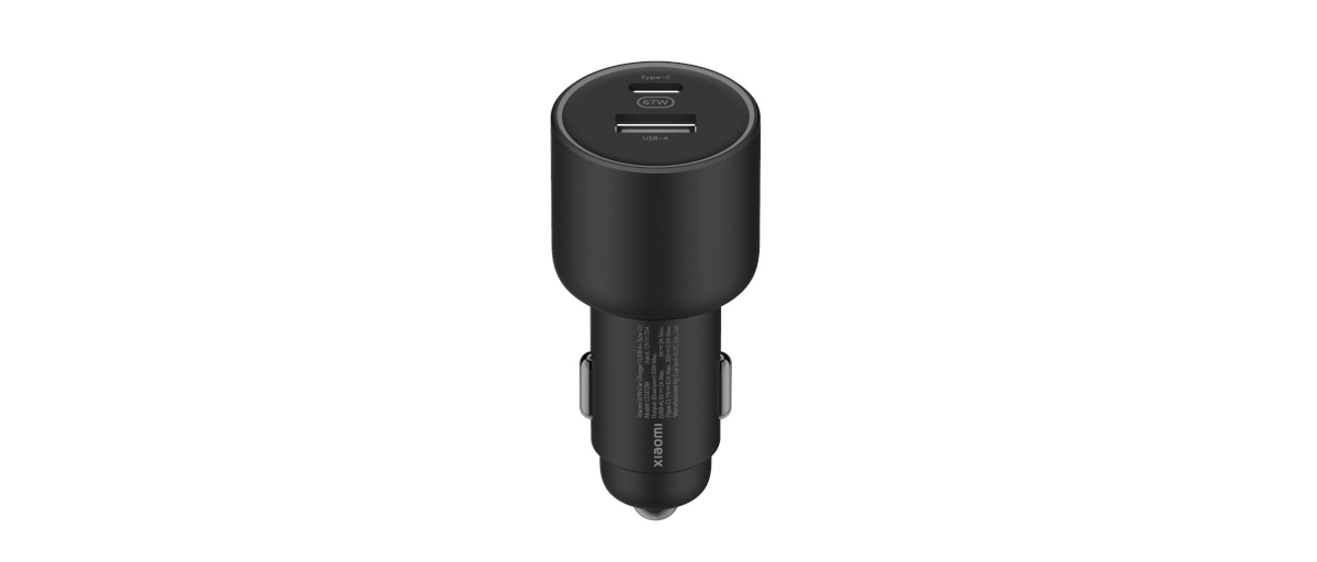 Xiaomi autolaadija Car Charger 67W (USB-A + Type-C) must