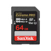 SanDisk mälukaart SDXC ExtremePro 64GB 280MB/s V60 UHS-II, Class 10