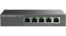 Grandstream switch GWN 7700P 5xGbE, 4xPOE, unmanaged