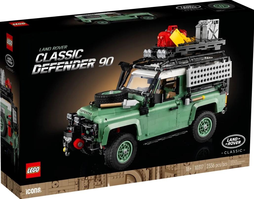 Lego klotsid Icons 10317 Land Rover Classic Defender 90