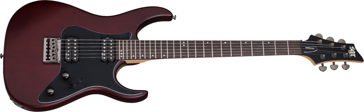 Schecter Guitar Research elektrikitarr SGR Banshee-6 Electric Guitar, Walnut Satin