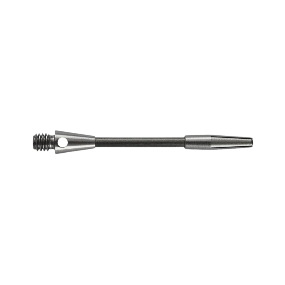 Harrows Shafty Carbon Plus Medium 2B2 must-hõbedane 3tk