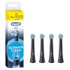 Braun lisaharjad Oral-B iO Ultimate Clean Black Replacement Brushes, 4tk, must