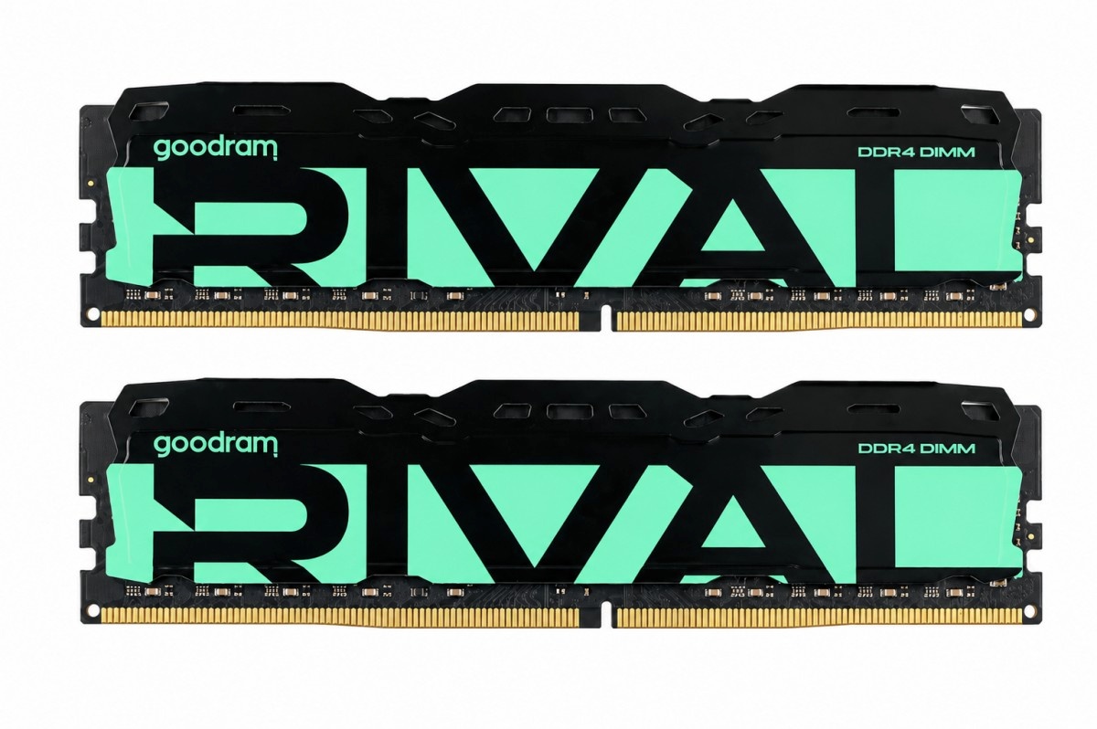 GOODRAM mälu PC memory DDR4 Rival Radiant 32GB (2x16) 3200MHz CL16 Green