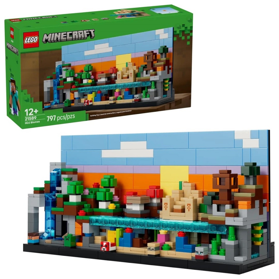 Lego klotsid MINECRAFT 21589 Mini Biomes
