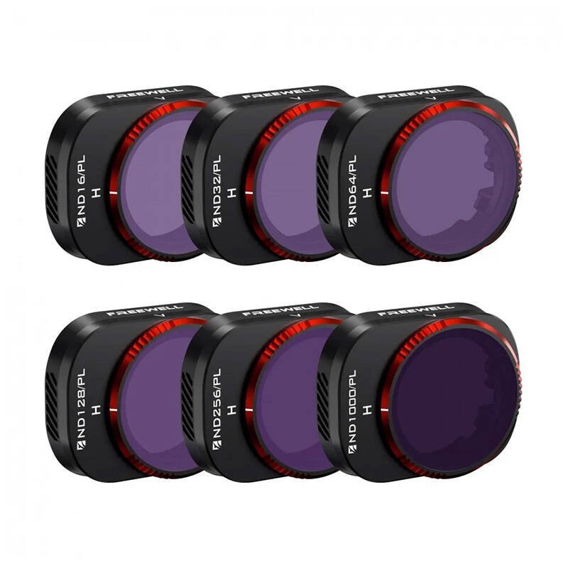 Freewell filtrite komplekt Set of 6 Filters Bright Day for DJI Mini 4 Pro
