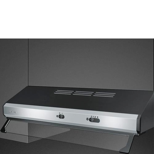SMEG õhupuhastaja KSEC61XE3 integreeritav, 60 cm, 305 m3/h, 72 dB, roostevaba teras