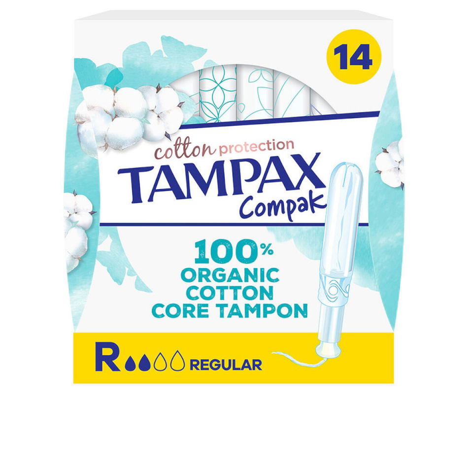 Tampax dušigeel TAMPAX ALGODÓN (14 Ühikut)