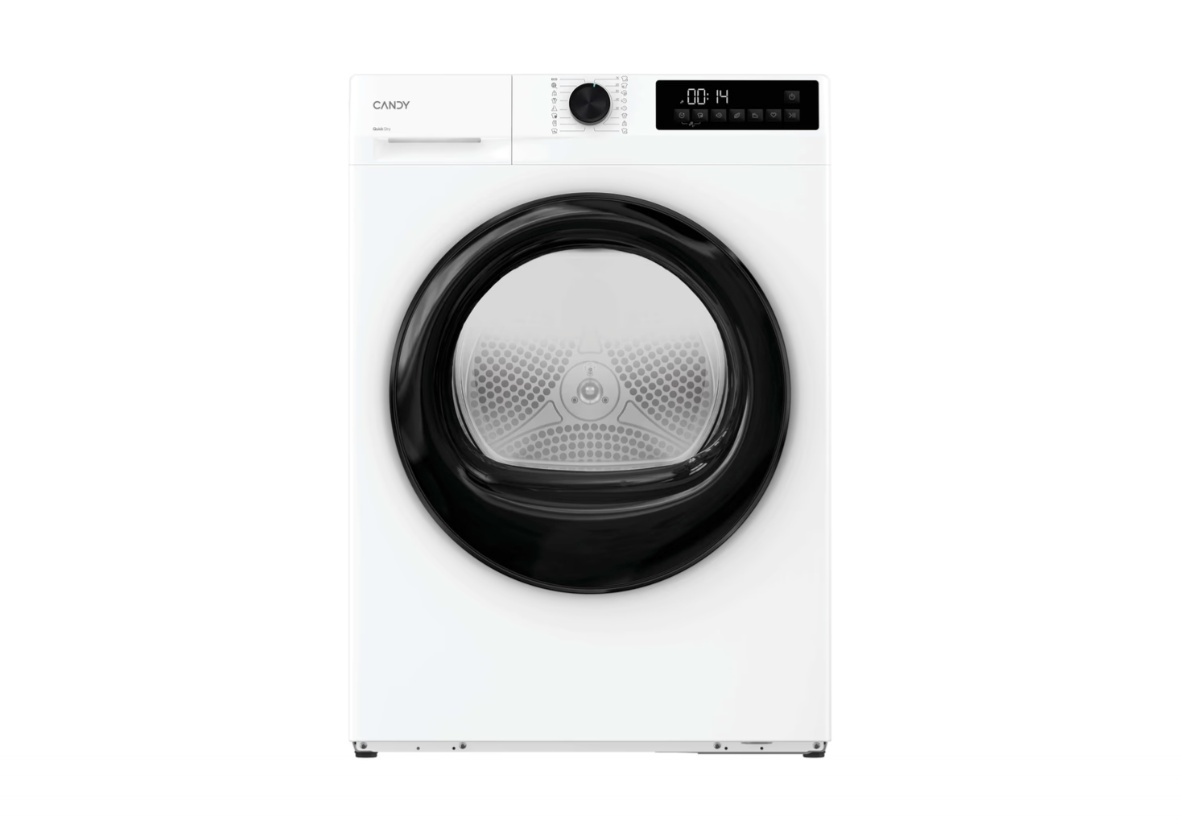 Candy kuivati GD 8N1B-S AI Smart Move Heat Pump Dryer, 8kg, valge