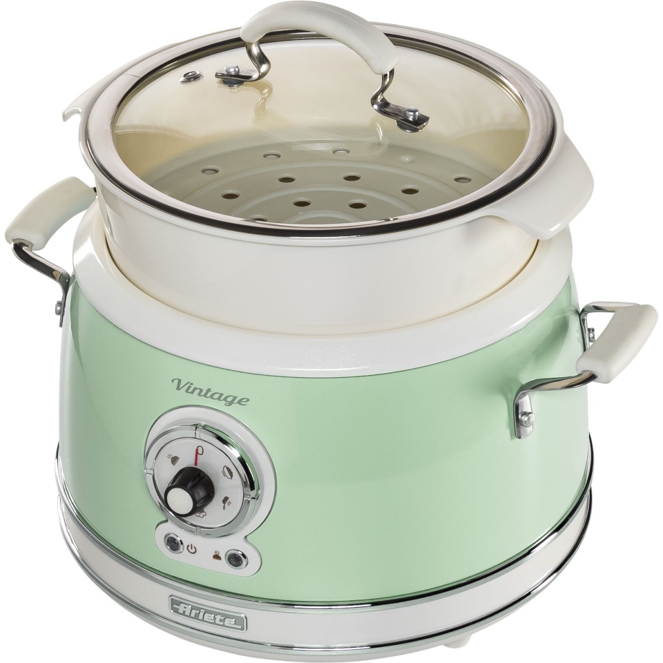 Ariete aurutaja Vintage Food Steamer, roheline