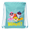 Baby Shark paeltega seljakott Surfing sinine valge 26x34x1cm