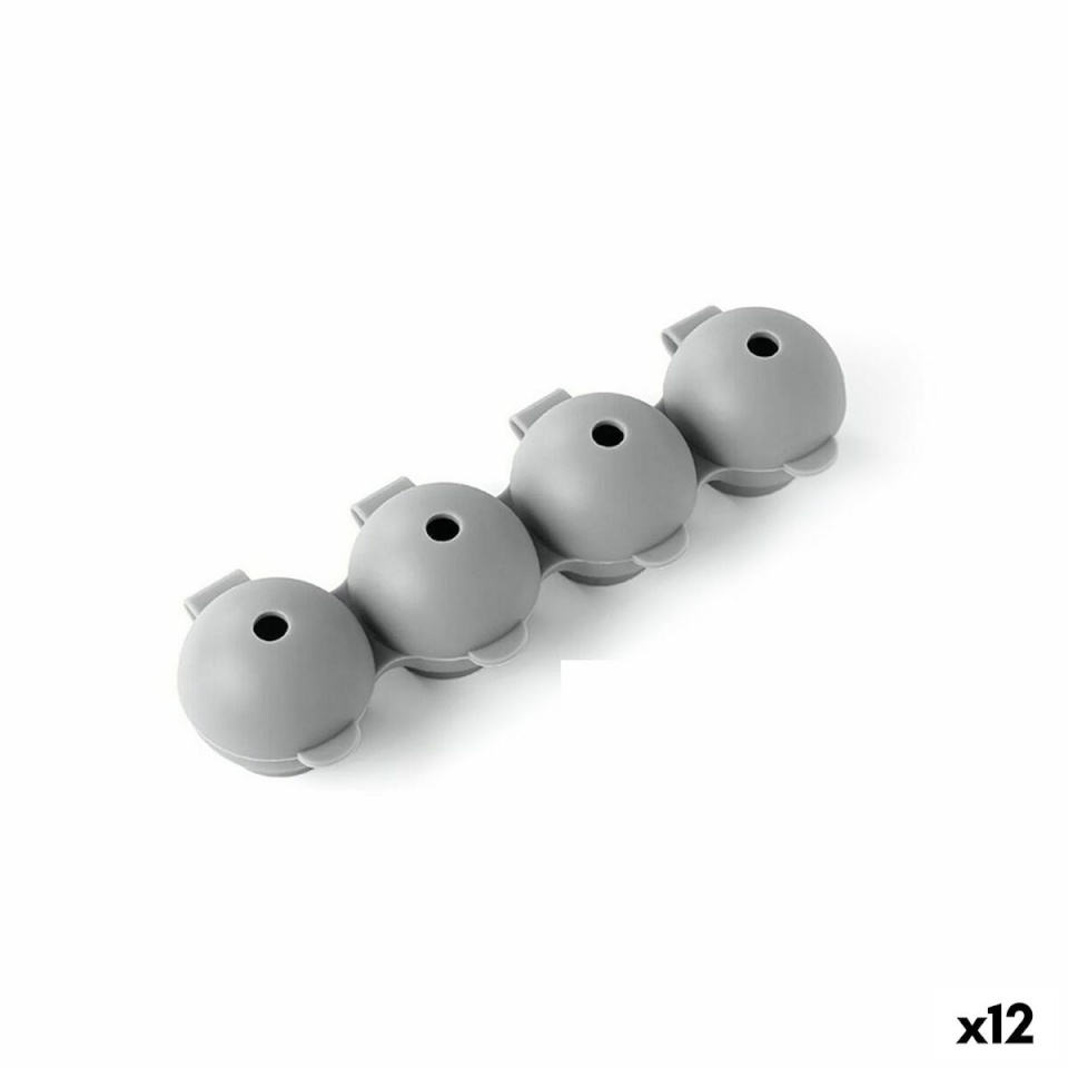 Quttin Jääkuubiku Vorm Sfääriline Silikoon 22x7x5cm (12tk)