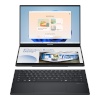 Asus Zenbook Duo UX8406CA-PZ068X | Basalt Gray | 14 " | OLED | Touchscreen | 3K | 2880 x 1800 pixels | Glossy | Intel Core Ultra 9 | 285H | 32 GB | LPDDR5X | 2TB SSD | Intel Arc Graphics | Windows 11 Pro | 802.11be | Bluetooth 5.4 | Keyboard ENG