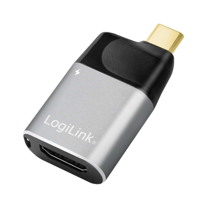 Logilink kaabel USB-C Adapter do HDMI-A+USB-C, 4K