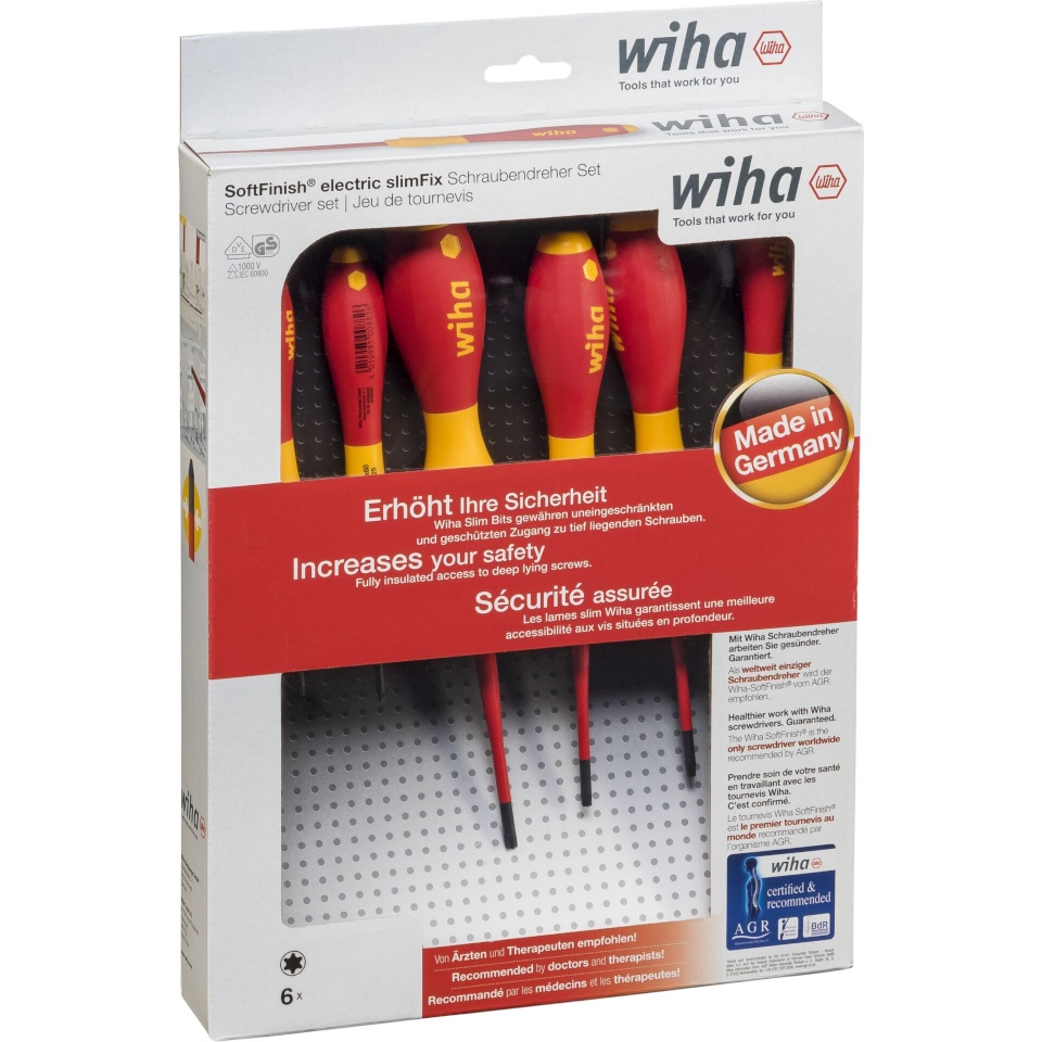 Wiha kruvikeerajate komplekt Screwdriver Set SoftFinish