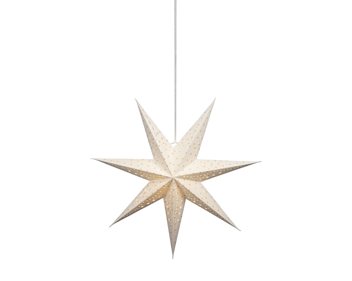 Lumineo dekoratiivne valgustäht LED Decorative Star with Light, 58cm, valge