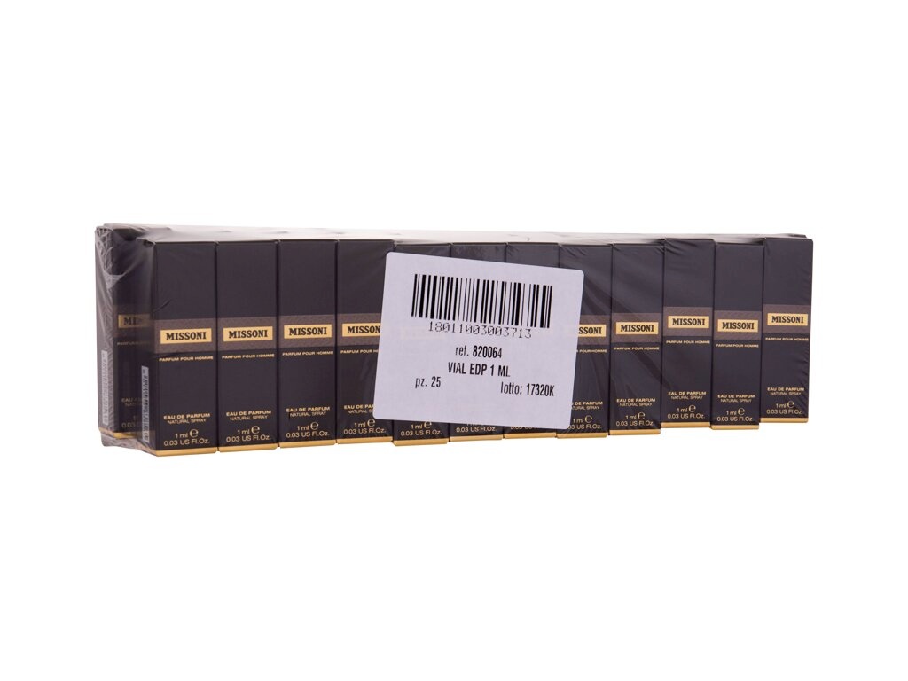 Missoni parfüüm Parfum Pour Homme 25x1ml, meestele