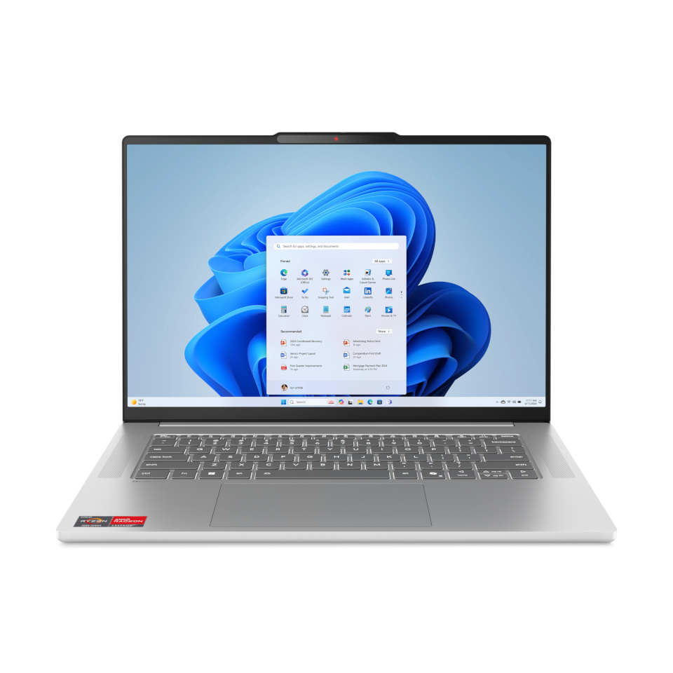 Lenovo sülearvuti 15" IP Slim 5 15ARP10 R7 7735HS, 16GB, 512GB M.2 SSD, WQXGA, W11 Software DE Keyboard DE (Deutschland) Garantii 1a, reThink