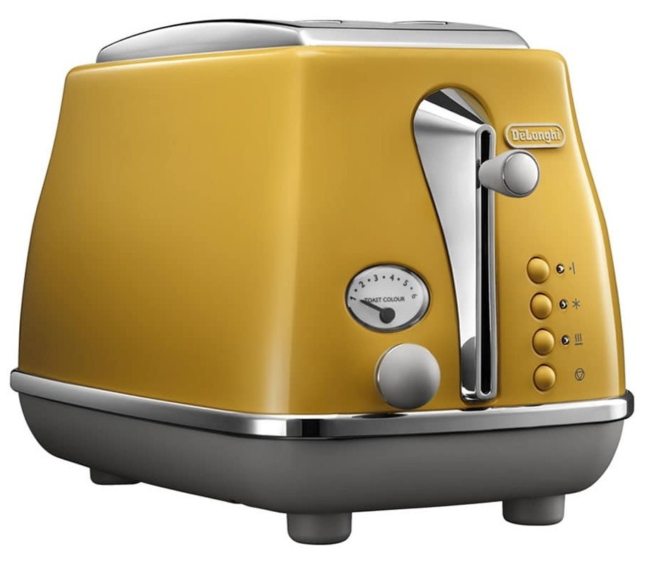 DeLonghi röster CTOC 2103.Y Icona Capitals, kollane