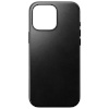 Nomad kaitsekest Modern Leather Case iPhone 16 Pro Max must Horween