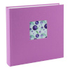 Goldbuchi fotoalbum Bella Vista 25x25 cm, lavendel (väike) raamatualbum, 60 valged leheküljed