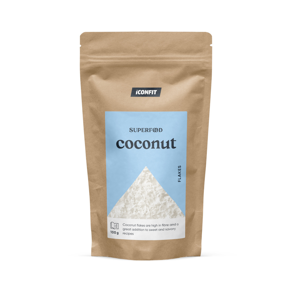 Iconfit kookoshelbed, 100g