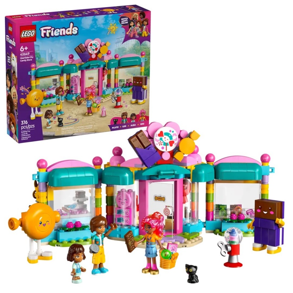 Lego klotsid FRIENDS 42649 Heartlake City Candy Store