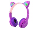 BLOW kõrvaklapid Wireless headset Bluetooth 5.0 LED for kids purple ears