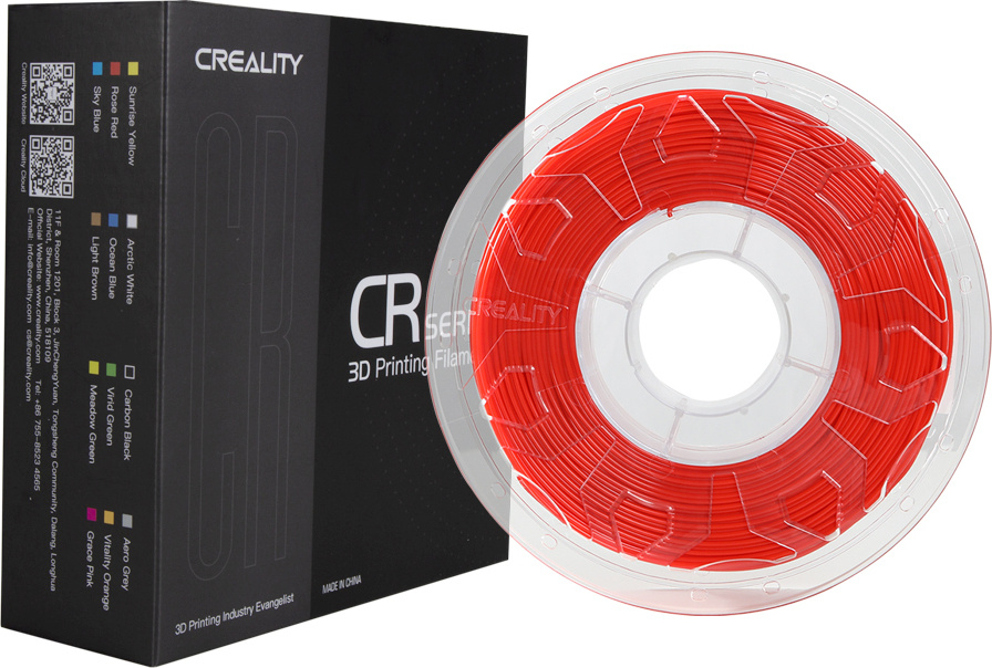 Creality CR-PLA 3D printeri niit, 1,75 mm, punane