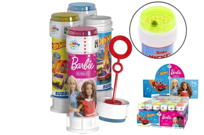 Artyk Soap bubbles 60 ml display 36 pcs Mattel Barbie-Hot Wheels