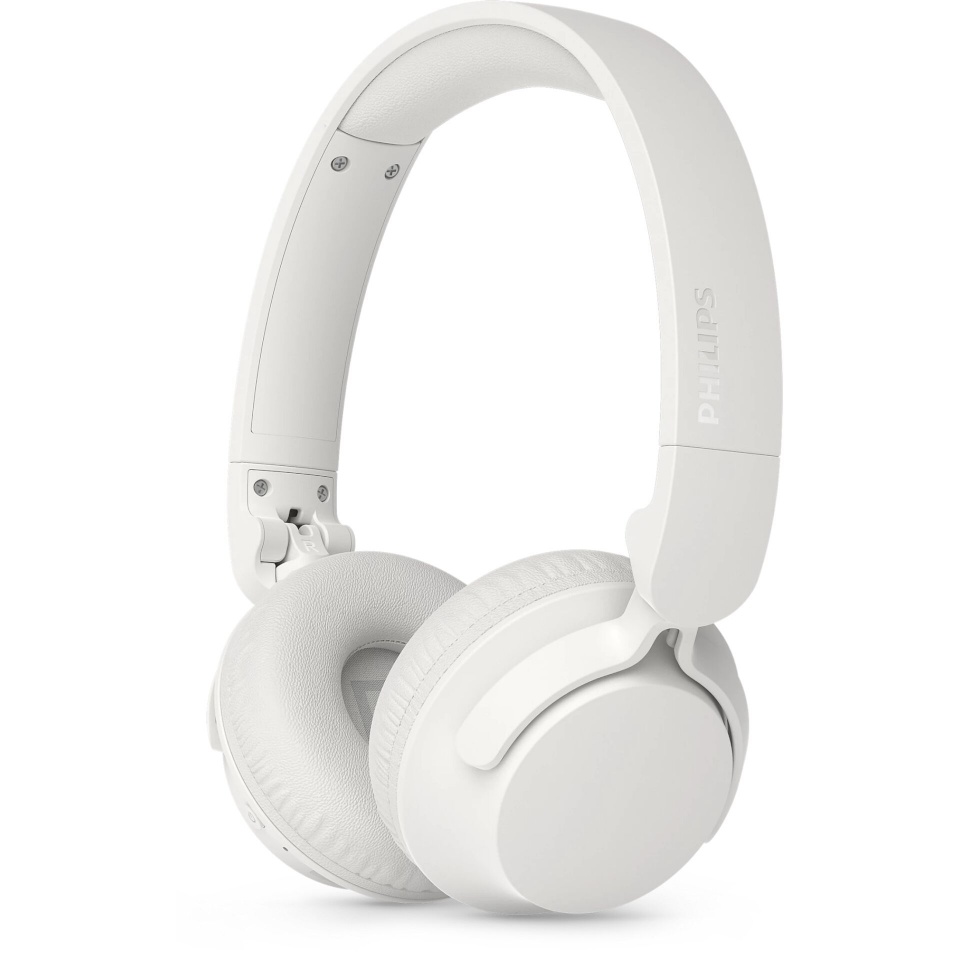 Philips juhtmevabad kõrvaklapid TAH4500WT Noise Cancelling Wireless Headphones White, valge