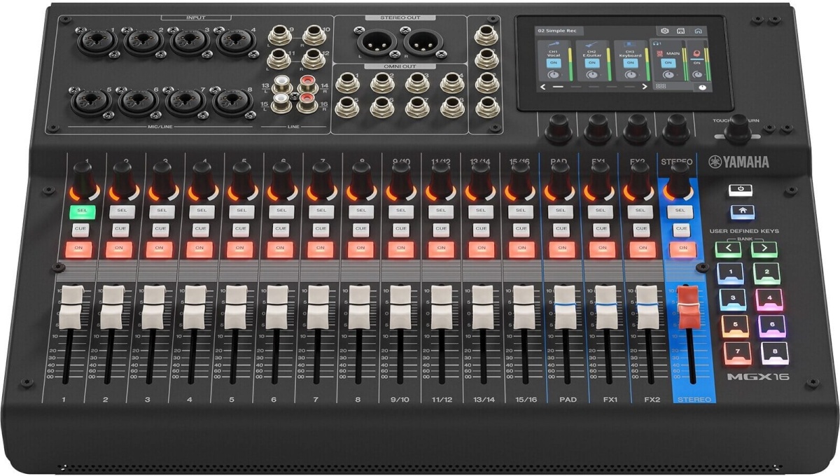 Yamaha MGX16B digitaalne mikser