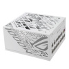 Asus toiteplokk ROG Strix 1000W Platinum valge Edition (ROG Equalizer) (valge, 1x 12 Pin High Power GPU, 4x PCIe, Kabelmanagement, 1000 Watt)