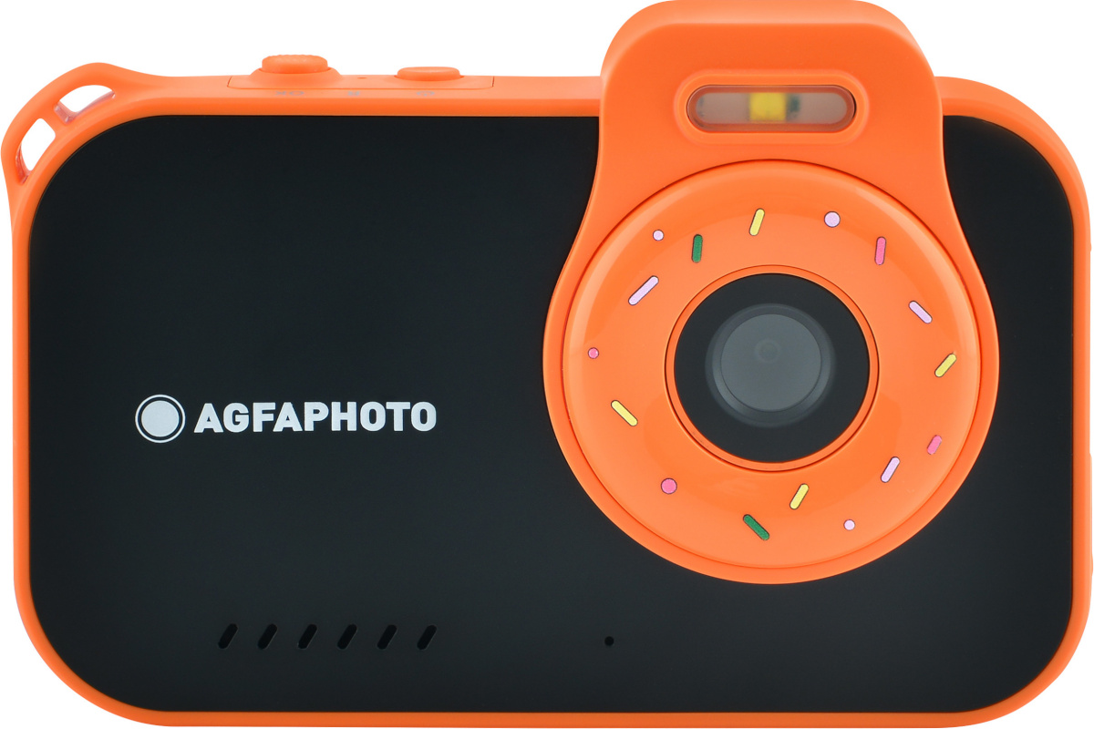 AgfaPhoto Realikids Cam Waterproof 2 must/oranž