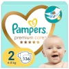 Pampers mähkmed Premium Care Teipmähkmed, suurus 2, 136 tk, 4-8kg